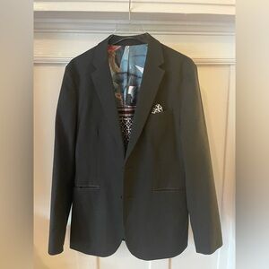 Ted Baker Men’s blazer in Dark Charcoal Ted size 4